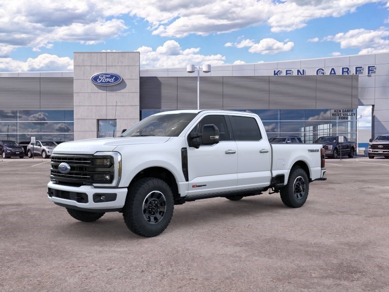 New 2026 Star White Metallic Tri-Coat Ford Platinum image 1