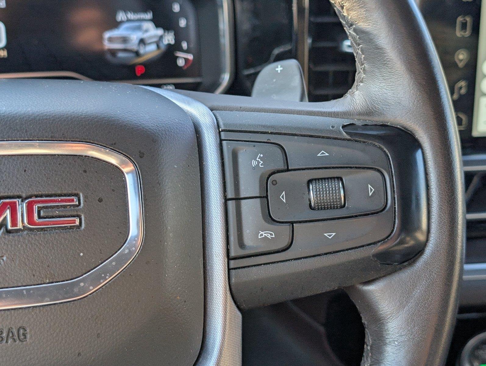 Used 2022 PACIFIC BLUE METALLIC GMC SLT image 27
