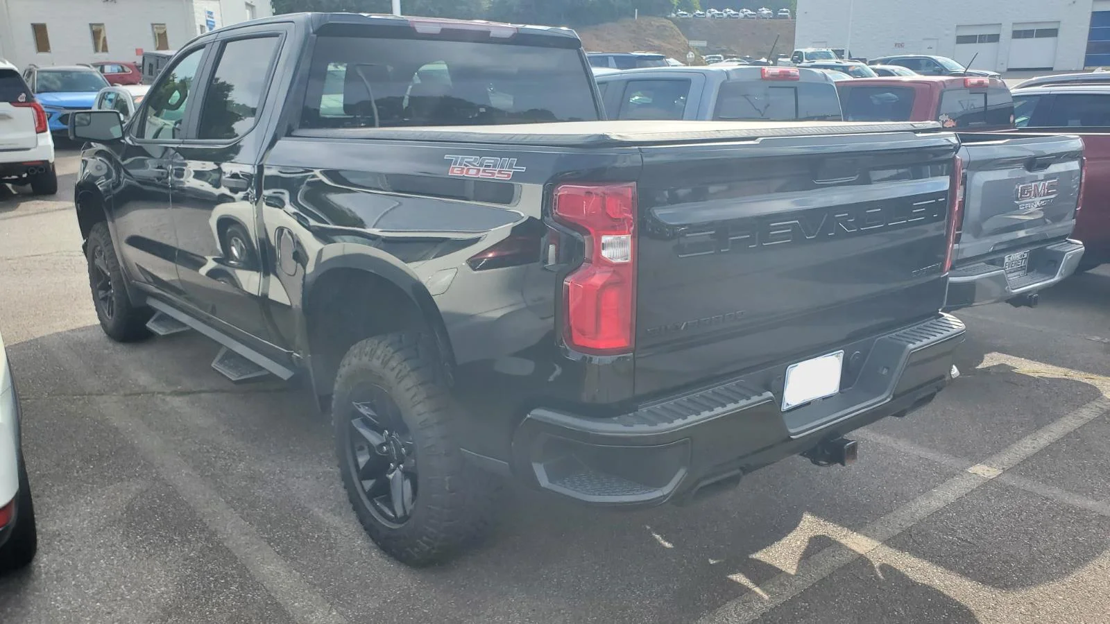 Used 2021 BLACK Chevrolet Custom Trail Boss image 8