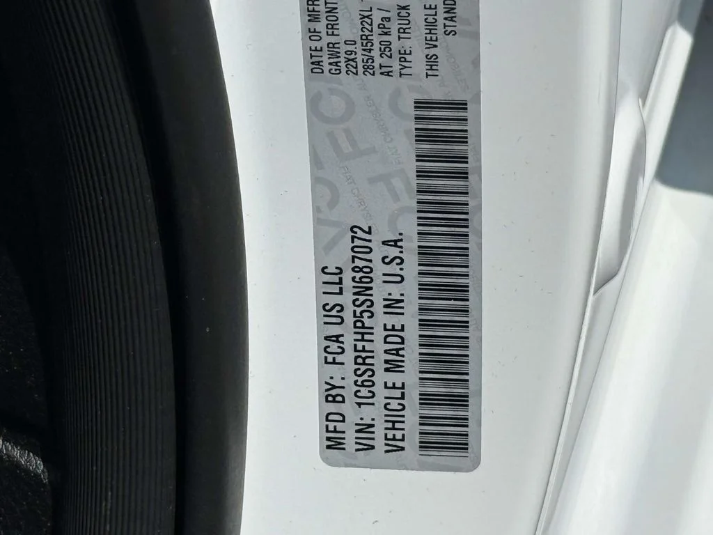 Used 2025 White Ram Limited image 34