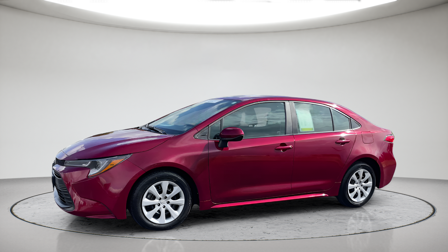 Certified Used 2025 Red Toyota LE image 10