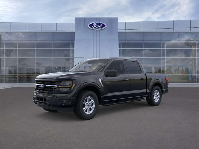 New 2026 Agate Black Metallic Ford XLT image 1