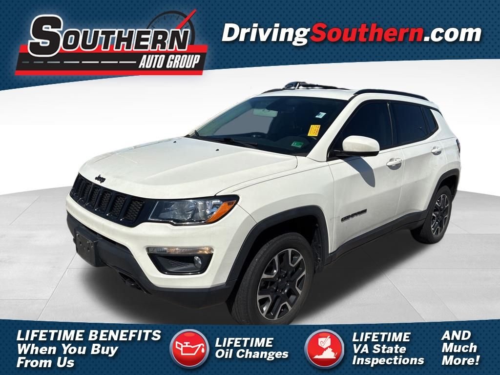 Used 2019 White Jeep Sport image 1