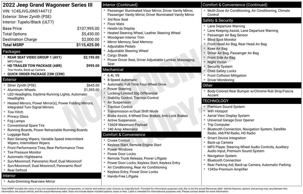 Used 2022 Silver Jeep Series III image 11
