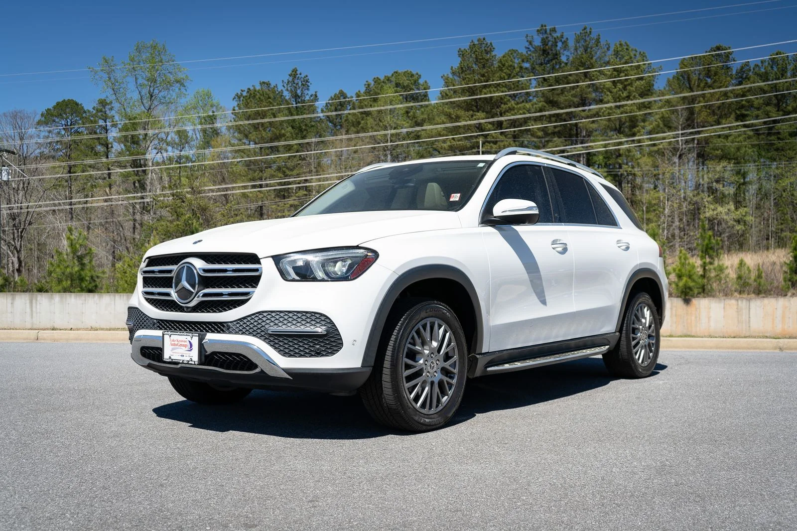 Used 2021 White Mercedes-Benz GLE 350 image 3