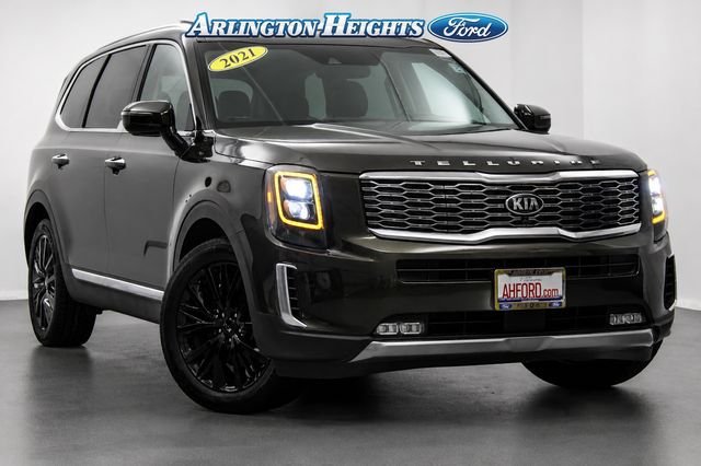Used 2021 Green Kia SX image 1