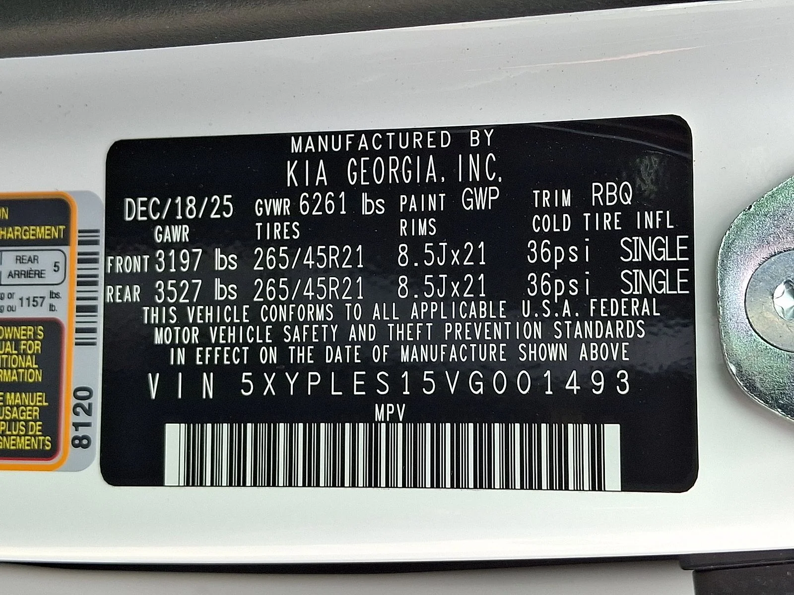 New 2027 White Kia X-Line SX-Prestige image 22