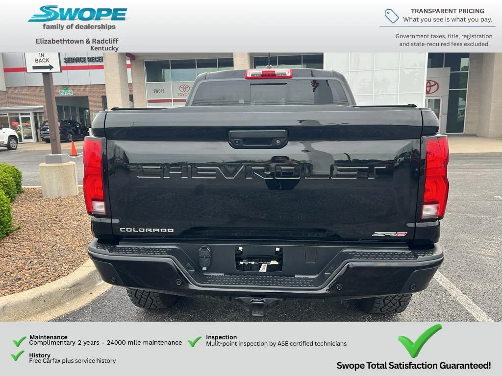 Used 2025 Black Chevrolet 4WD ZR2 image 4