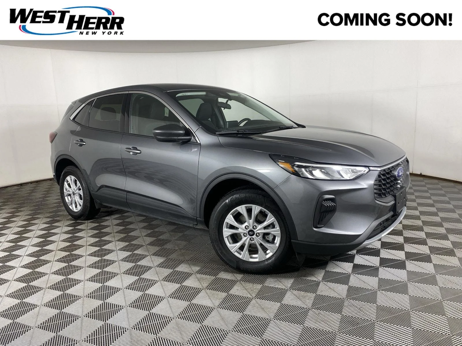 Used 2024 Carbonized Gray Ford Active image 1