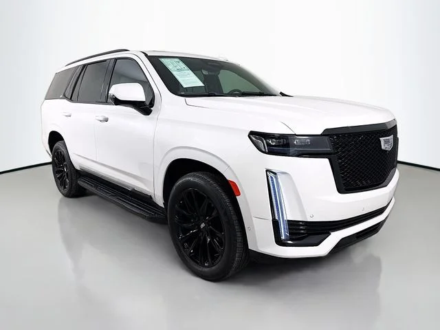 Used 2022 White Cadillac Sport image 3