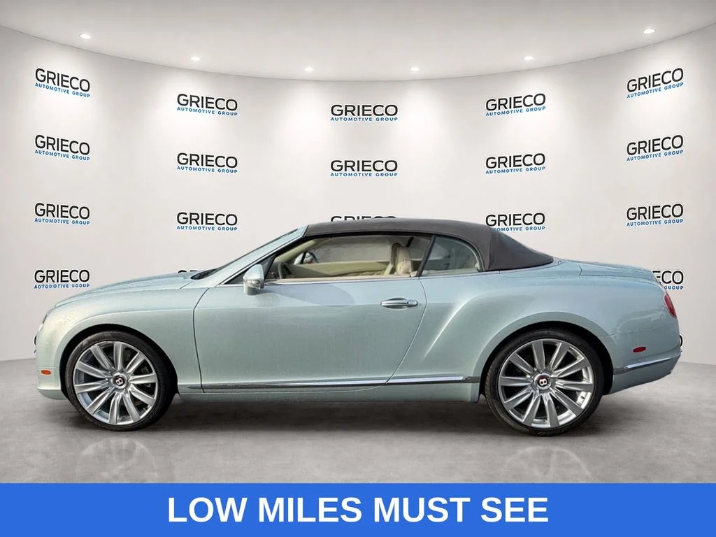 Used 2013 Silverlake Metallic Bentley GT V8 Convertible image 4