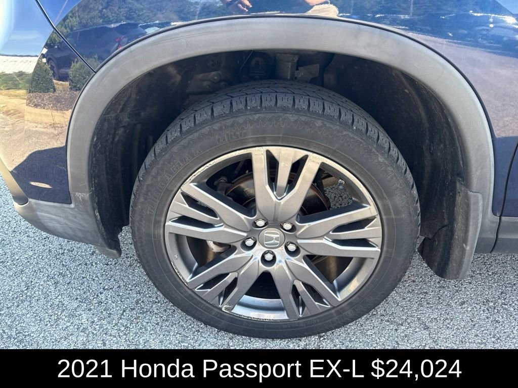 Used 2021 Obsidian Blue Pearl Honda EX-L image 9