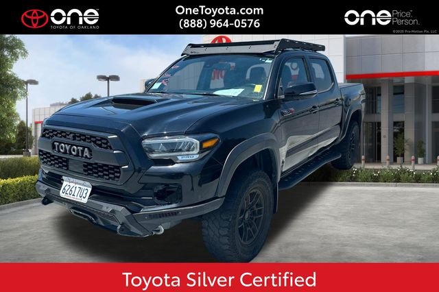 Certified Used 2021 Black Toyota TRD Pro image 1