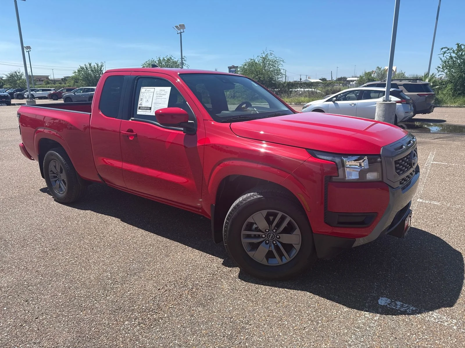 Used 2025 Red Nissan SV image 1