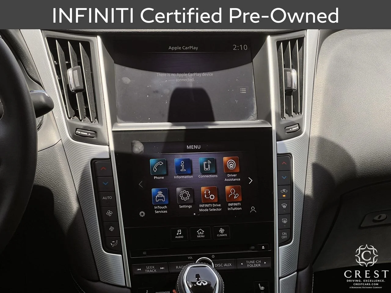 Certified Used 2023 Black Obsidian INFINITI LUXE image 17