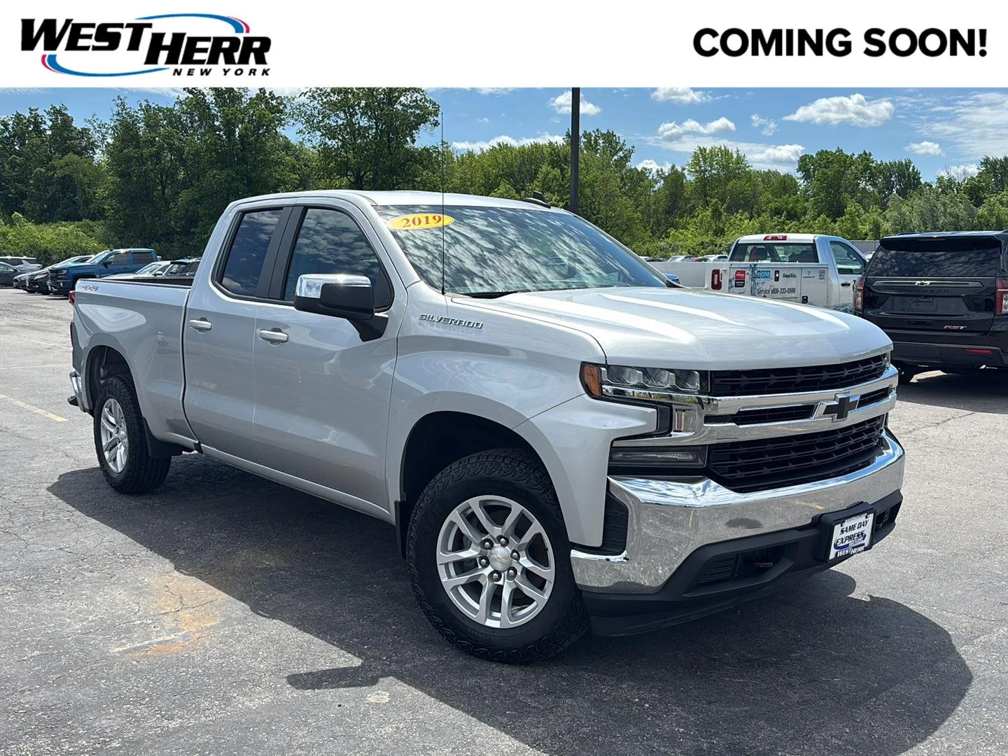 Used 2019 Silver Ice Metallic Chevrolet LT image 1