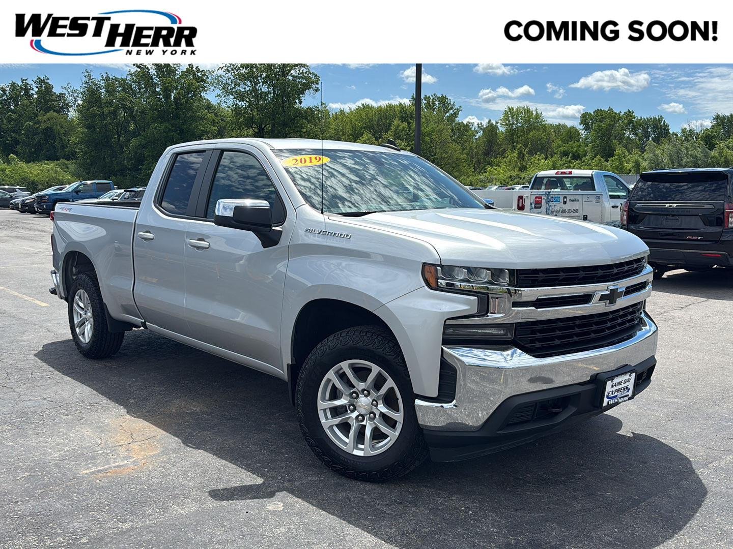 Used 2019 Silver Ice Metallic Chevrolet LT image 1