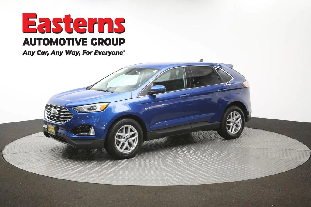 Used 2021 Blue Ford SEL image 55