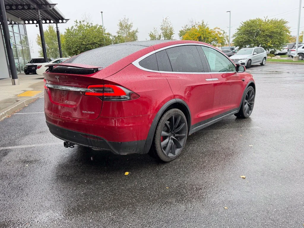 Used 2020 Red Tesla Performance image 9