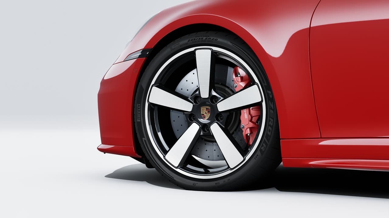 New 2026 Guards Red Porsche Targa 4S image 10