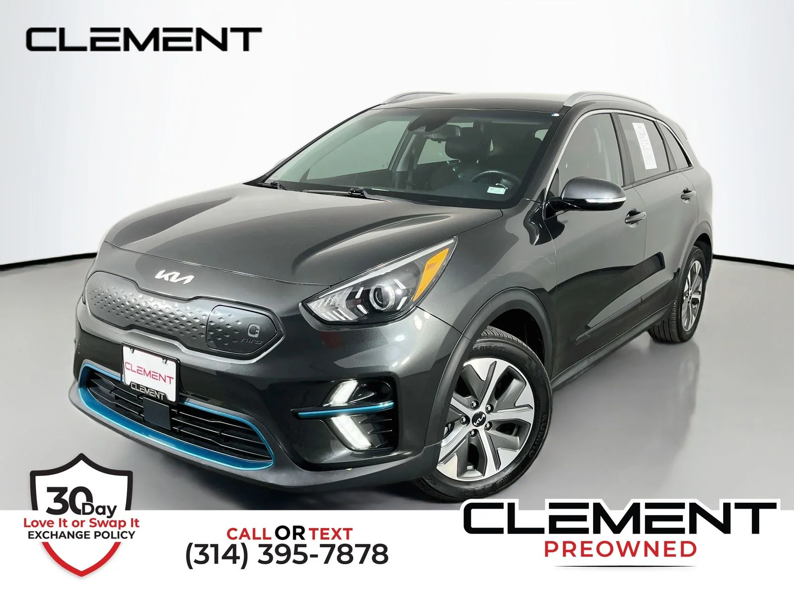 Used 2022 Gray Kia EX image 1
