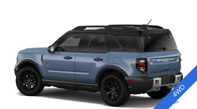 New 2026 Azure Gray Metallic Tri-Coat Ford Badlands® image 2