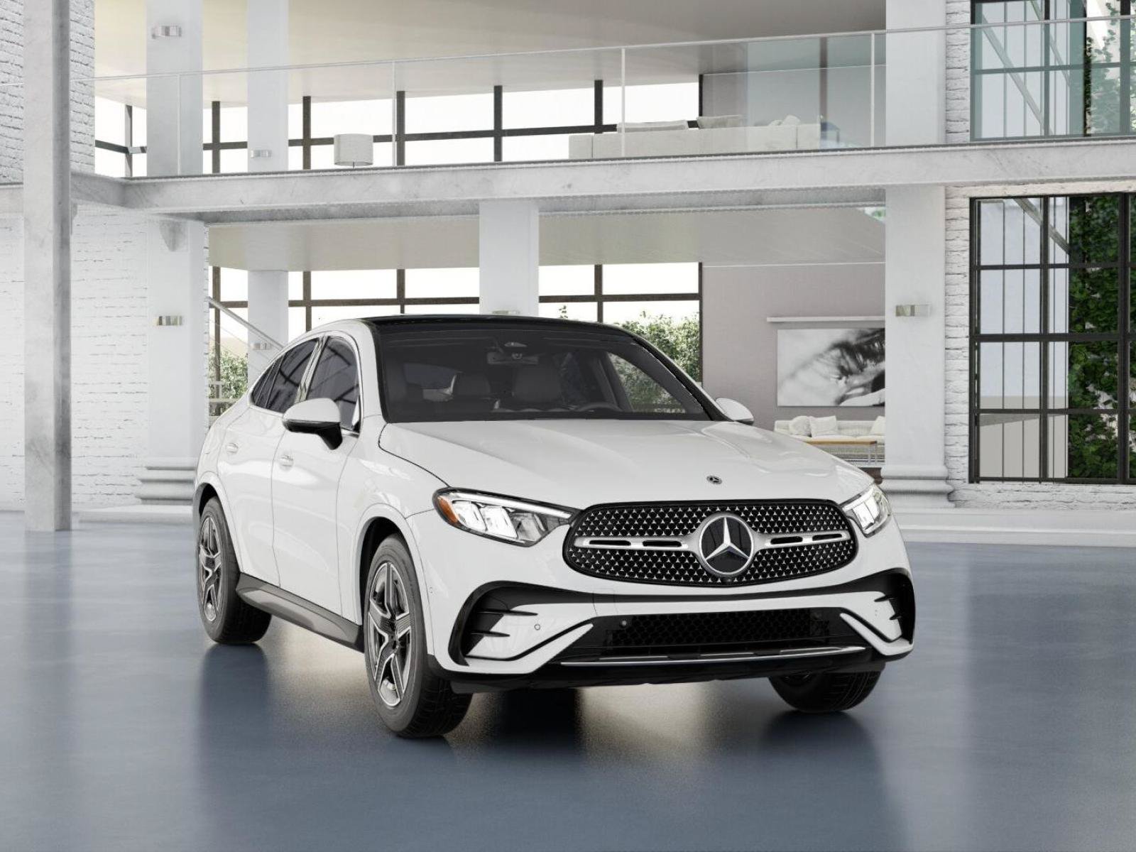 New 2026 Polar White Mercedes-Benz GLC 300 Coupe image 9