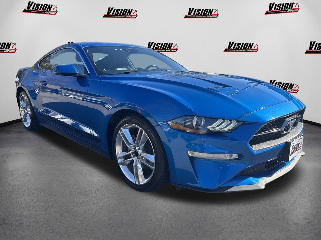 Used 2021 Blue Ford EcoBoost Premium image 3