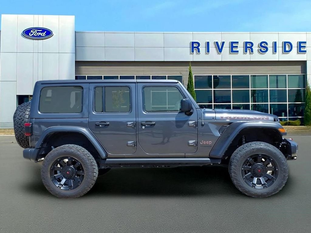 Used 2020 Crystal Metallic Jeep Unlimited Rubicon image 8