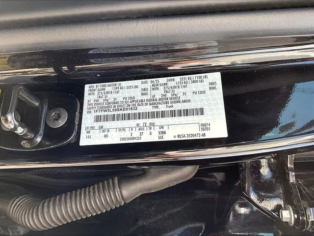 Used 2025 Black Ford XLT image 22