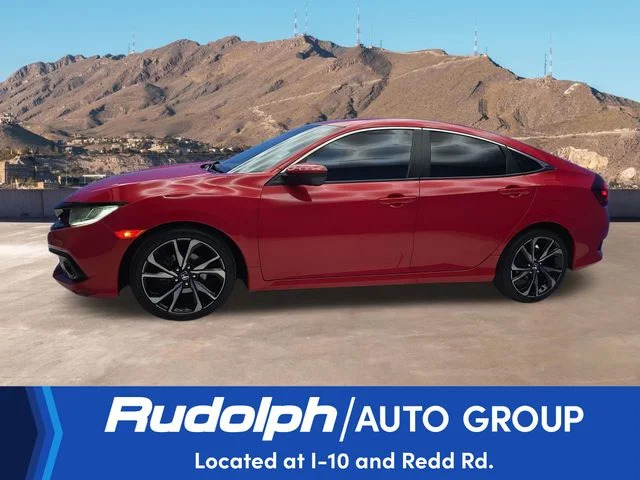 Used 2021 Red Honda Sport image 2