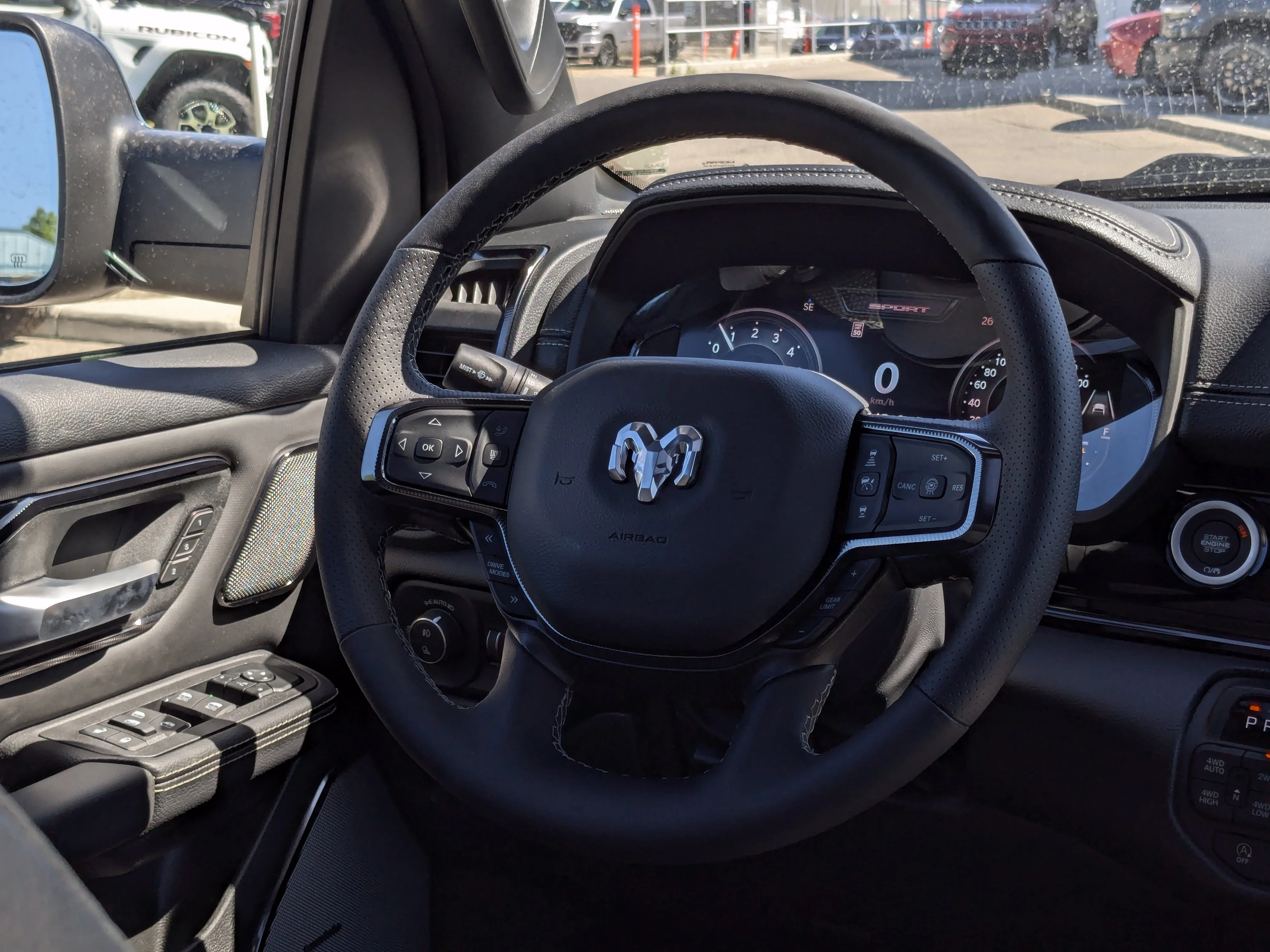 New 2026 Black RAM Sport - 14.4 Display - 19 Spkr Harmon/Kardon - Pano Sunroof - Power Tailgate & Tons More! image 16