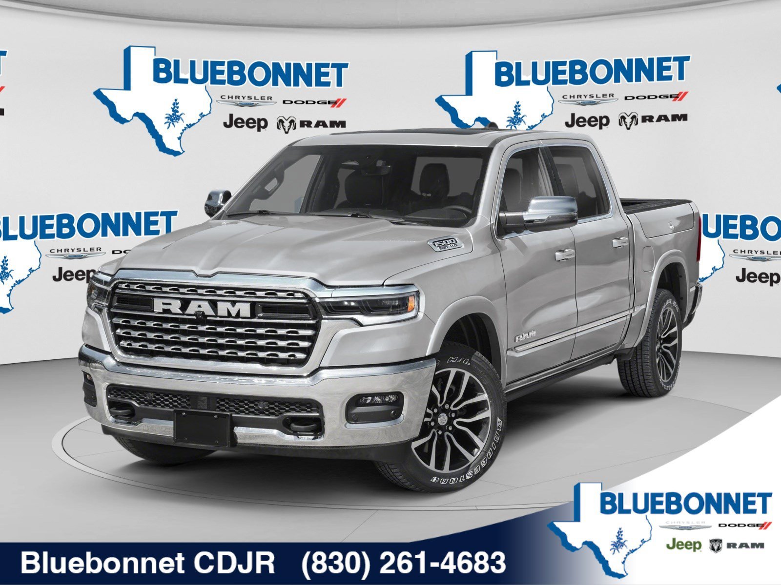 New 2026 Silver Zynith Exterior Paint RAM Longhorn image 1
