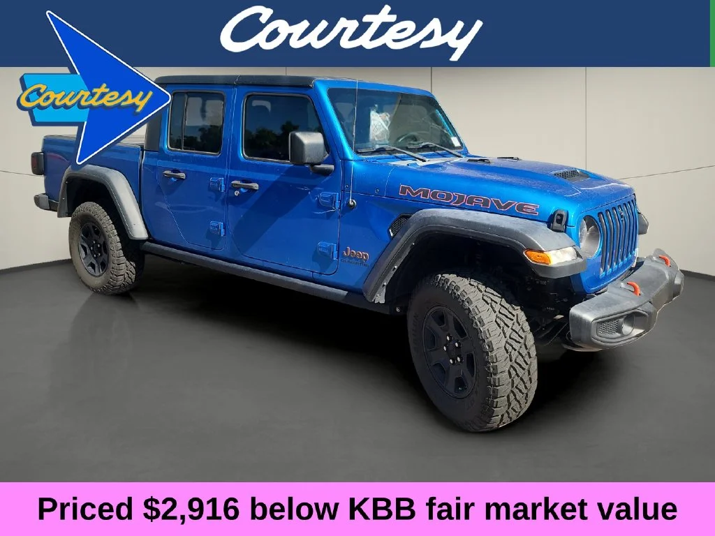 Used 2022 Blue Jeep Mojave image 1