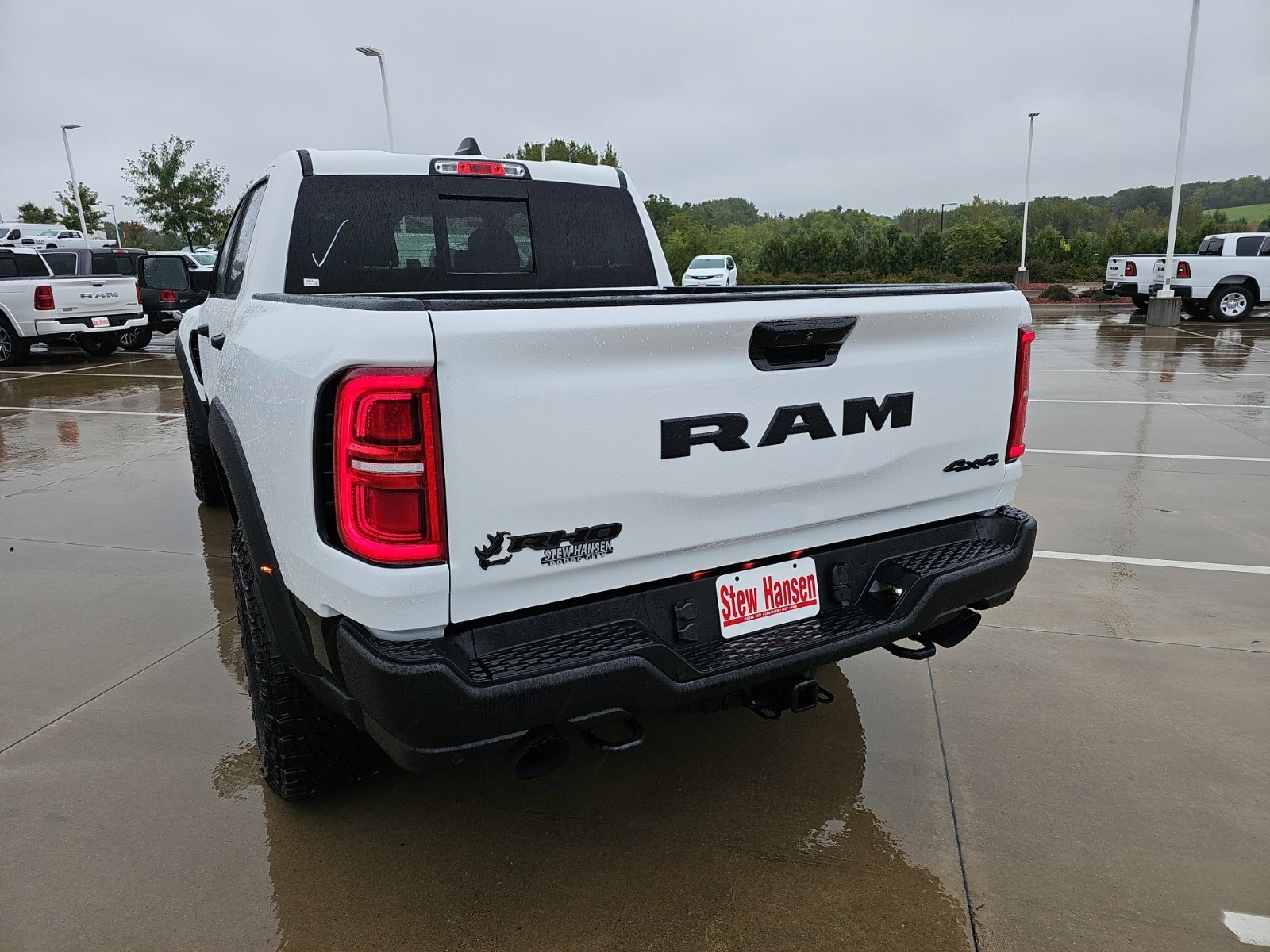 New 2027 Bright White Clearcoat Ram RHO image 3