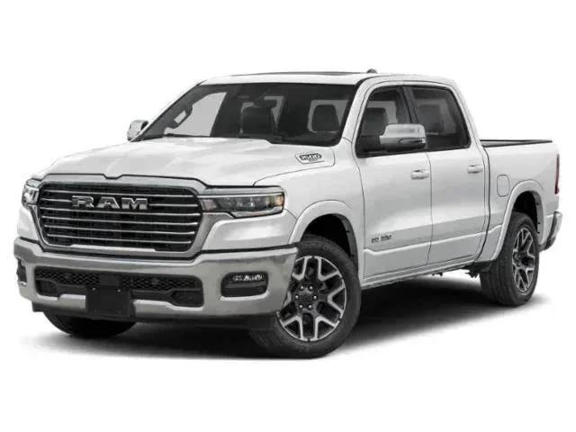New 2027 Bright White Clear-Coat Exterior Paint RAM Laramie image 1