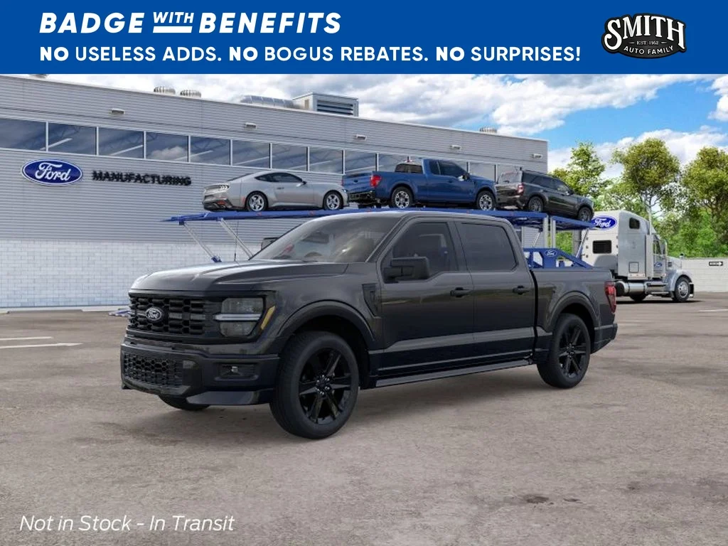 New 2026 Agate Black Metallic Ford STX® image 1