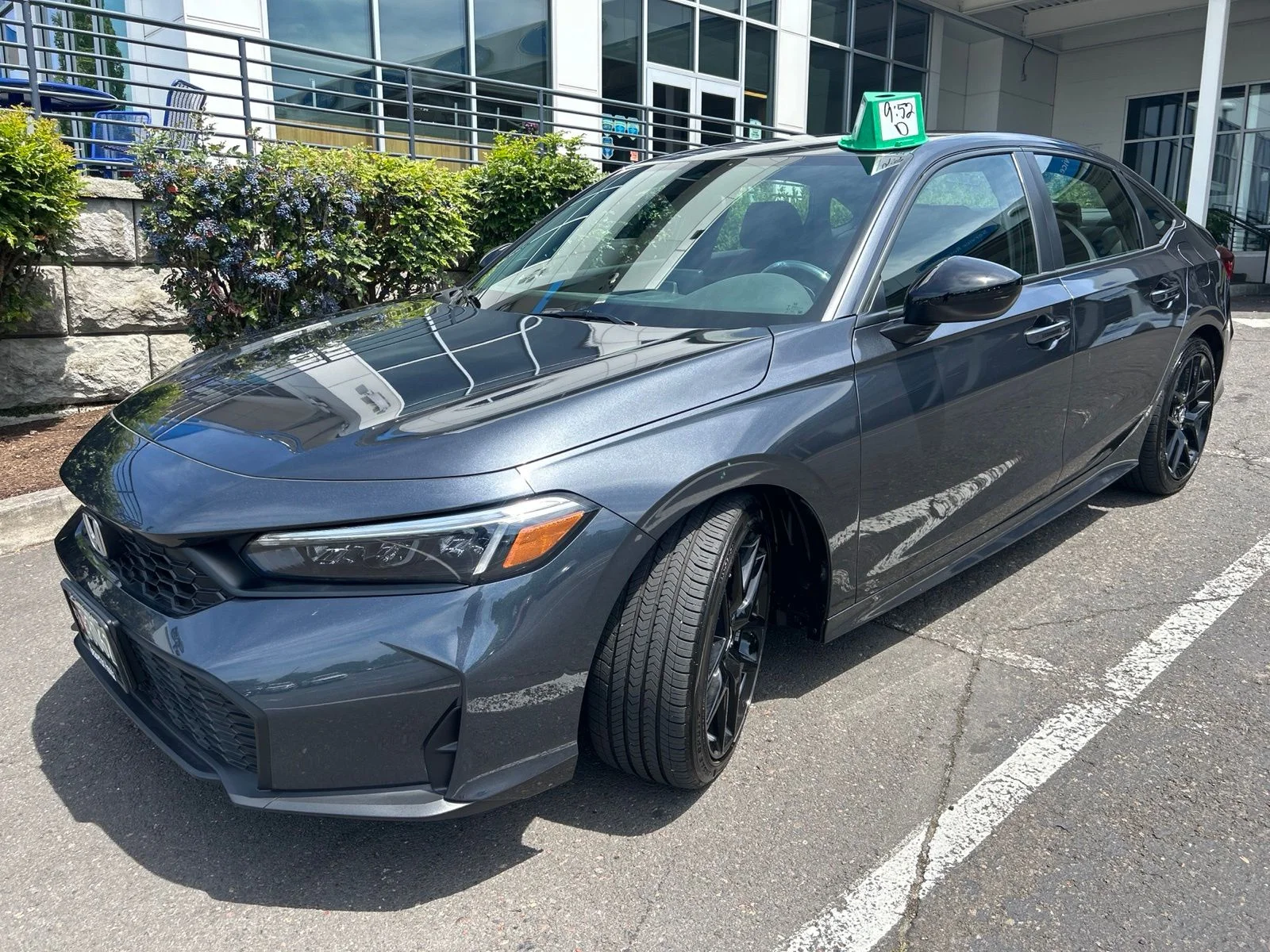 Used 2025 Meteorite Gray Metallic Honda Sport image 1