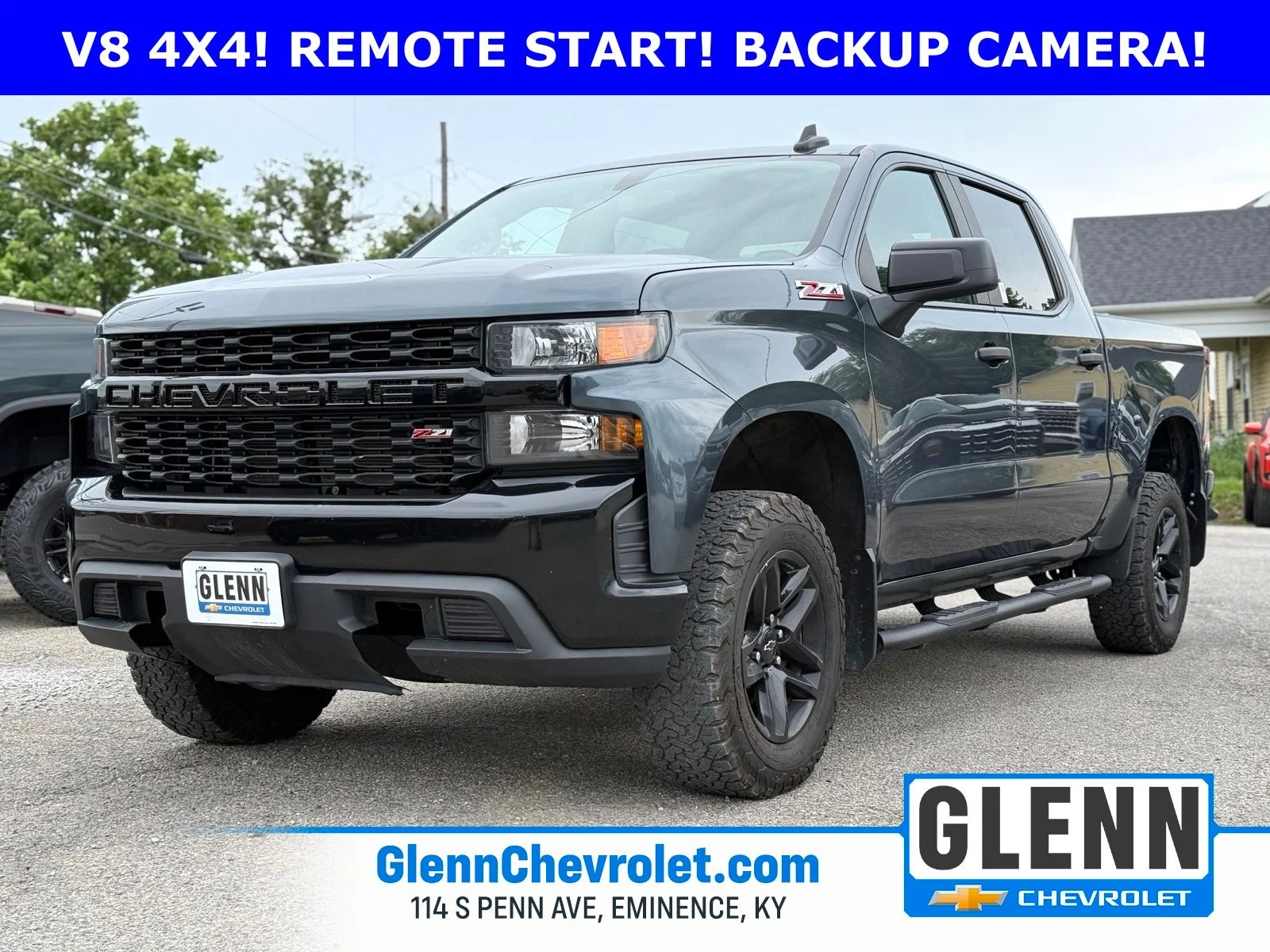 Used 2019 Gray Chevrolet Custom Trail Boss image 1