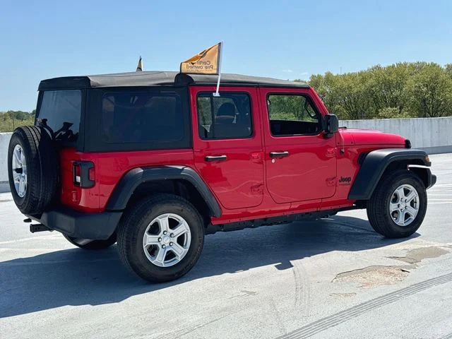 Used 2022 Red Jeep Unlimited Sport S image 8