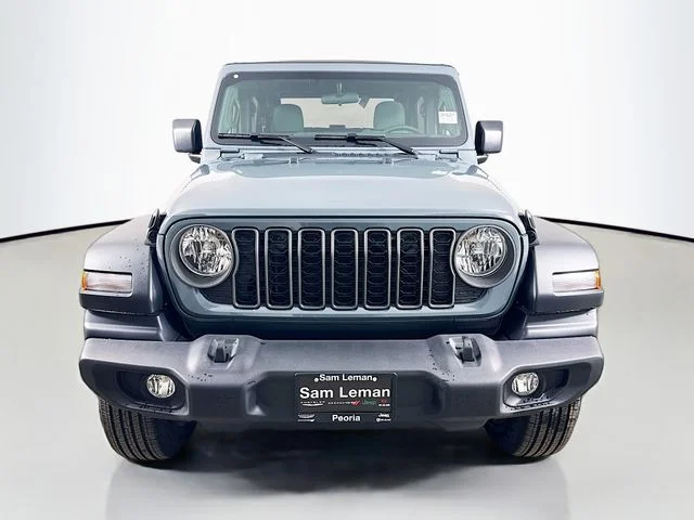 New 2026 Gray Jeep Sport image 2