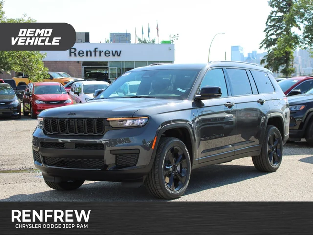 2025 Jeep Grand Cherokee L Altitude* 4x4, Sunroof, Heated Leather, Wireless Charging Pad