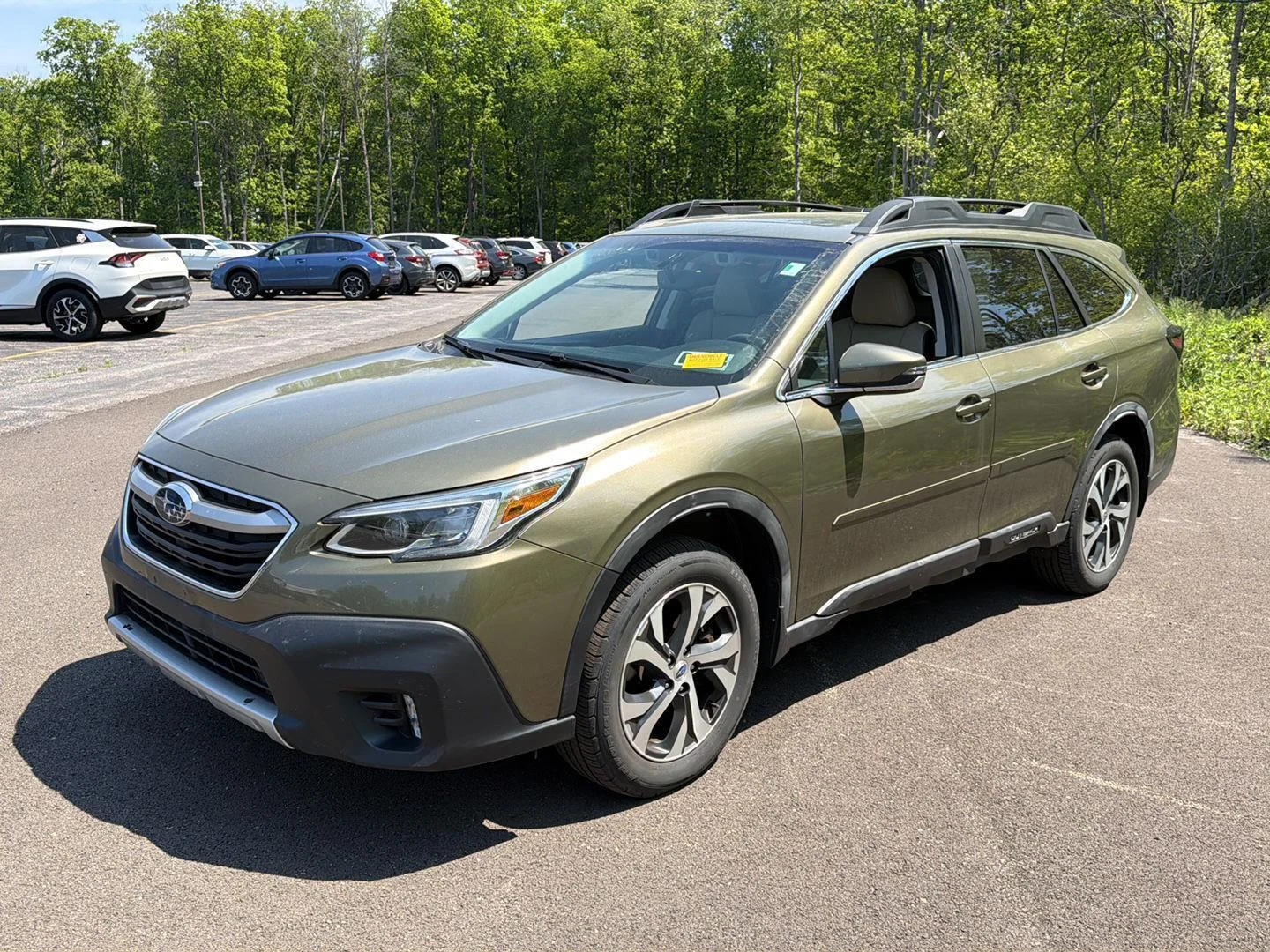 Used 2020 Autumn Green Metallic Subaru Limited image 10