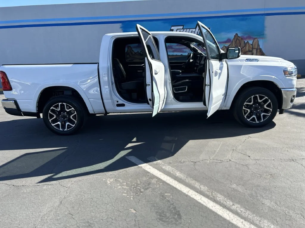 Used 2025 White Ram Laramie image 8