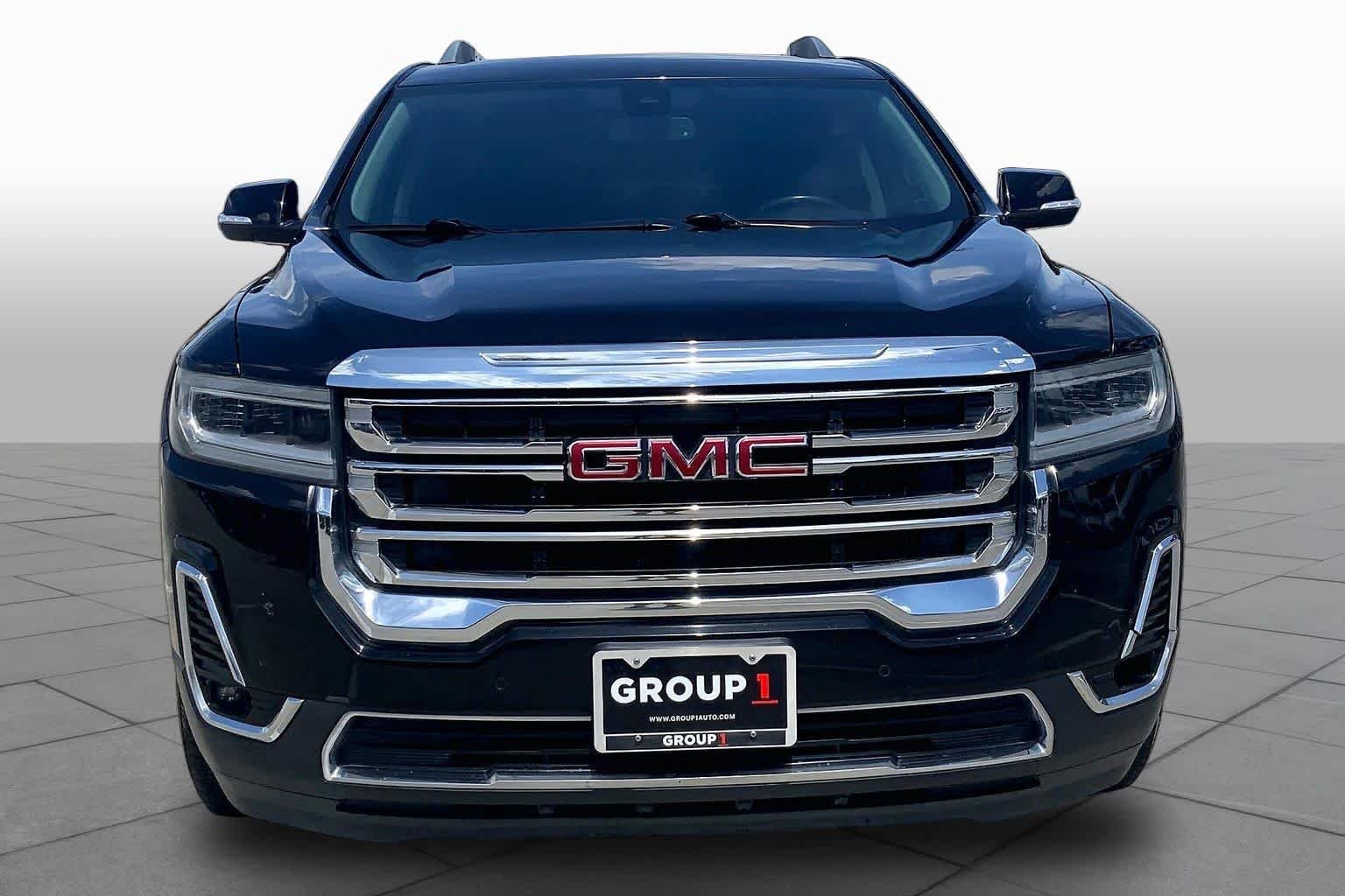 Used 2021 Ebony Twilight Metallic GMC SLT image 4