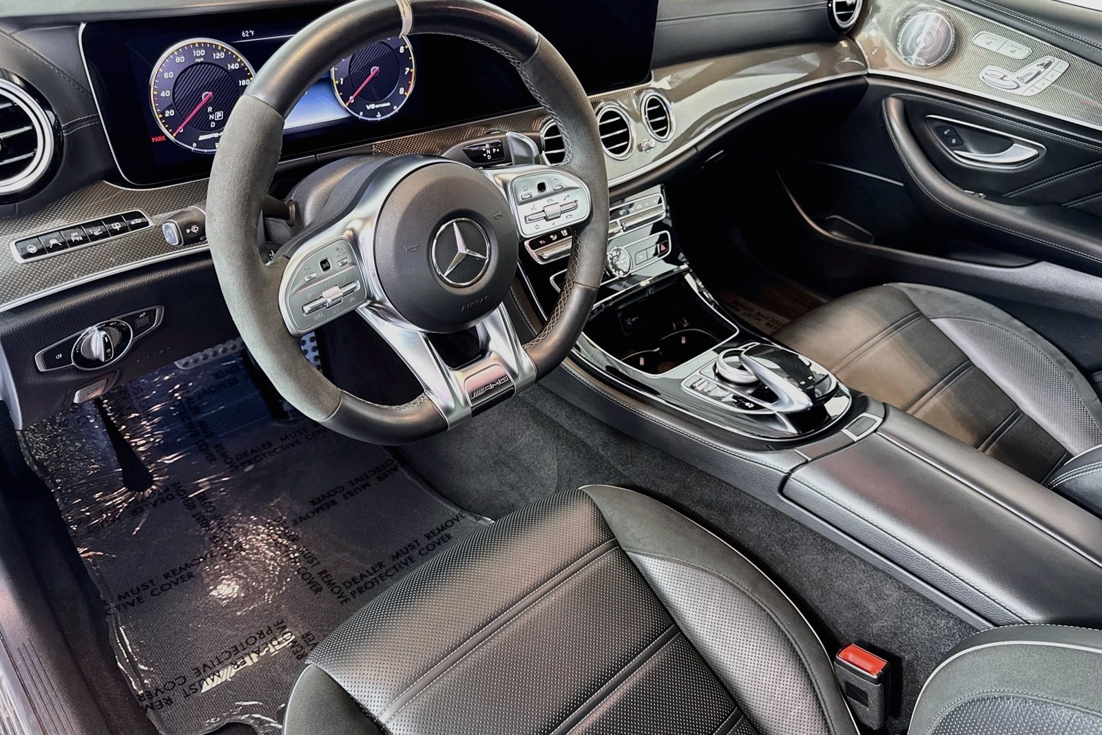 Used 2020 Designo Diamond White Metallic Mercedes-Benz AMG® E 63 S image 9