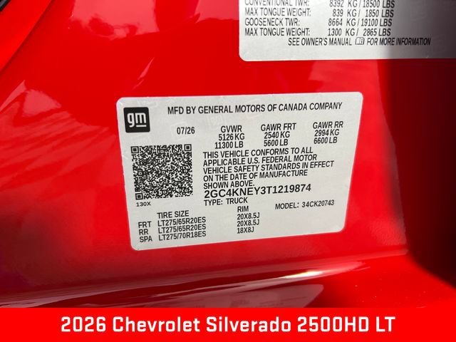 2026 Chevrolet Silverado 2500 HD LT - Photo 27