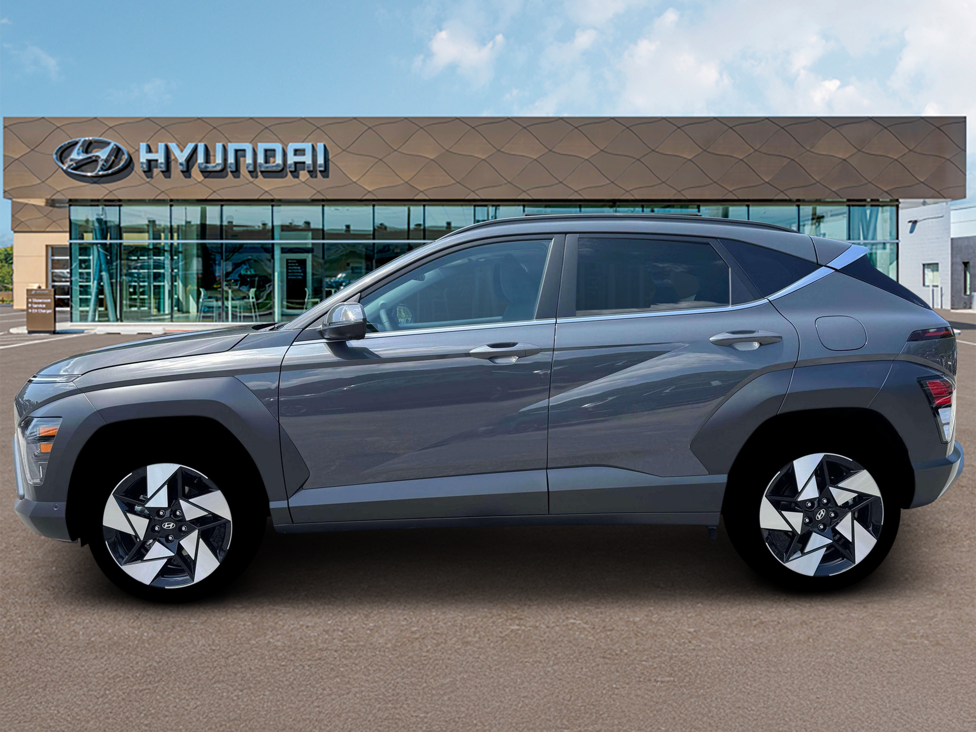 New 2026 Gray Hyundai Limited AWD image 3