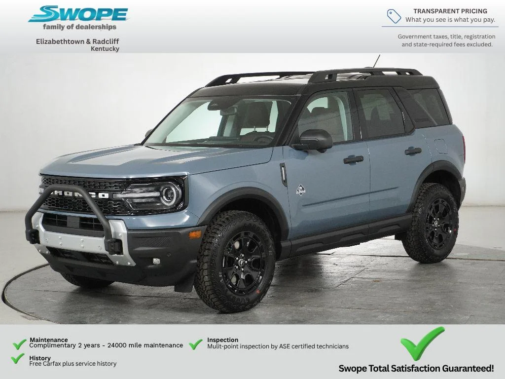 New 2025 Azure Gray Metallic Tri-Coat Ford Outer Banks® image 19