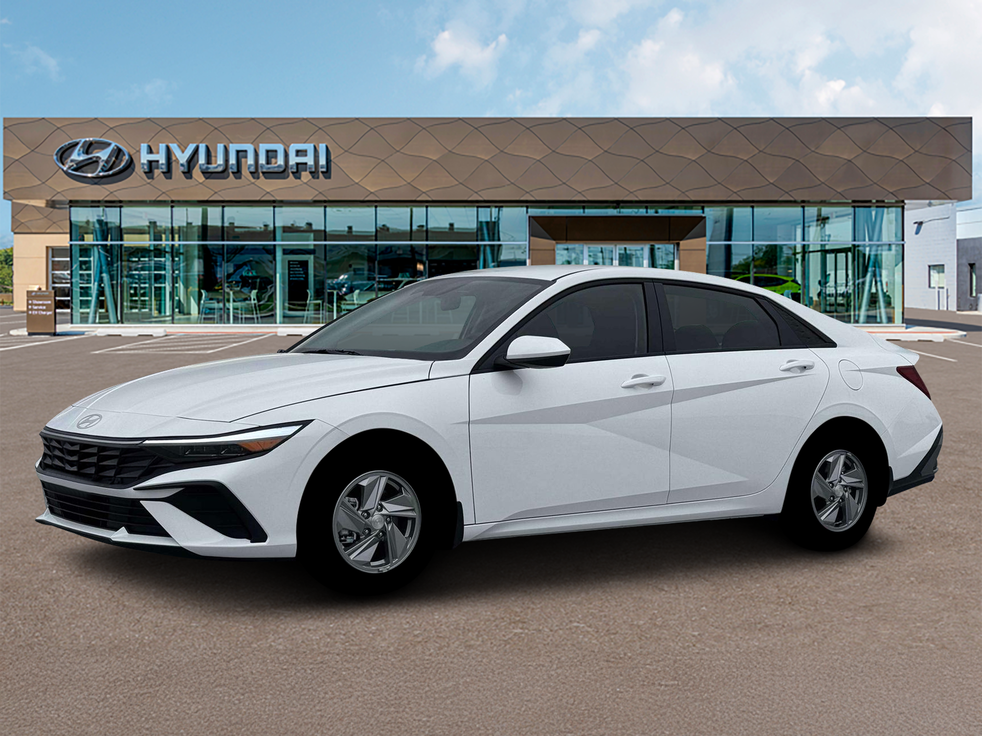 New 2026 Serenity White Hyundai SE image 2